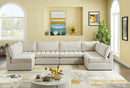 Jacob Cream Velvet Modular Sectional - NY Furniture Direct (NY)