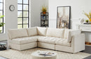 Jacob Cream Velvet Modular Sectional - NY Furniture Direct (NY)