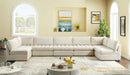 Jacob Cream Velvet Modular Sectional - NY Furniture Direct (NY)