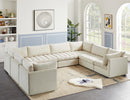 Jacob Cream Velvet Modular Sectional - NY Furniture Direct (NY)