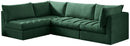 Jacob Green Velvet Modular Sectional - NY Furniture Direct (NY)