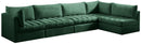 Jacob Green Velvet Modular Sectional - NY Furniture Direct (NY)