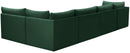 Jacob Green Velvet Modular Sectional - NY Furniture Direct (NY)