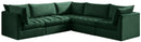 Jacob Green Velvet Modular Sectional - NY Furniture Direct (NY)