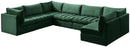 Jacob Green Velvet Modular Sectional - NY Furniture Direct (NY)