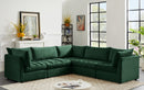 Jacob Green Velvet Modular Sectional - NY Furniture Direct (NY)