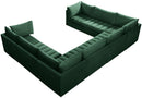 Jacob Green Velvet Modular Sectional - NY Furniture Direct (NY)
