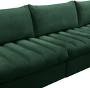 Jacob Green Velvet Modular Sectional - NY Furniture Direct (NY)