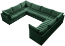 Jacob Green Velvet Modular Sectional - NY Furniture Direct (NY)
