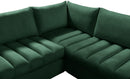 Jacob Green Velvet Modular Sectional - NY Furniture Direct (NY)