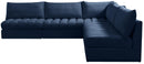 Jacob Navy Velvet Modular Sectional - NY Furniture Direct (NY)
