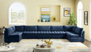 Jacob Navy Velvet Modular Sectional - NY Furniture Direct (NY)