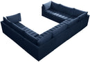 Jacob Navy Velvet Modular Sectional - NY Furniture Direct (NY)