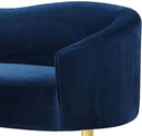 Ritz Navy Velvet Sofa - NY Furniture Direct (NY)