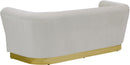 Bellini Cream Velvet Sofa - NY Furniture Direct (NY)