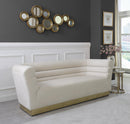 Bellini Cream Velvet Sofa - NY Furniture Direct (NY)