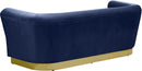 Bellini Navy Velvet Sofa - NY Furniture Direct (NY)
