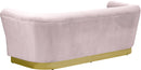 Bellini Pink Velvet Sofa - NY Furniture Direct (NY)