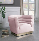 Bellini Pink Velvet Chair - NY Furniture Direct (NY)