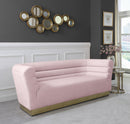 Bellini Pink Velvet Sofa - NY Furniture Direct (NY)