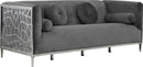 Opal Grey Velvet Sofa - NY Furniture Direct (NY)