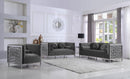 Opal Grey Velvet Sofa - NY Furniture Direct (NY)