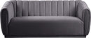 Dixie Grey Velvet Sofa - NY Furniture Direct (NY)