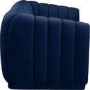 Dixie Navy Velvet Sofa - NY Furniture Direct (NY)