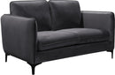 Poppy Grey Velvet Loveseat - NY Furniture Direct (NY)