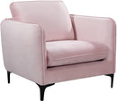 Poppy Pink Velvet Chair - NY Furniture Direct (NY)