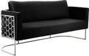 Casa Black Velvet Sofa - NY Furniture Direct (NY)