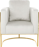 Casa Cream Velvet Chair - NY Furniture Direct (NY)