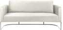 Casa Cream Velvet Sofa - NY Furniture Direct (NY)