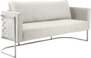 Casa Cream Velvet Sofa - NY Furniture Direct (NY)