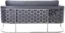 Casa Grey Velvet Sofa - NY Furniture Direct (NY)