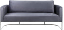Casa Grey Velvet Sofa - NY Furniture Direct (NY)