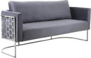 Casa Grey Velvet Sofa - NY Furniture Direct (NY)