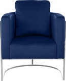 Casa Navy Velvet Chair - NY Furniture Direct (NY)