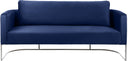 Casa Navy Velvet Sofa - NY Furniture Direct (NY)