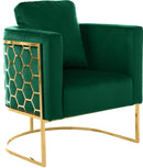 Casa Green Velvet Chair - NY Furniture Direct (NY)