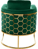 Casa Green Velvet Chair - NY Furniture Direct (NY)