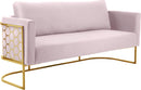 Casa Pink Velvet Sofa - NY Furniture Direct (NY)