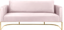 Casa Pink Velvet Sofa - NY Furniture Direct (NY)