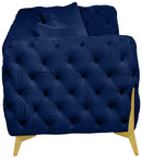 Kingdom Navy Velvet Sofa - NY Furniture Direct (NY)