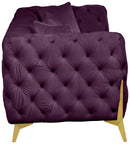 Kingdom Purple Velvet Sofa - NY Furniture Direct (NY)