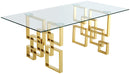 Pierre Gold Dining Table