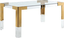 Casper Rich Gold Dining Table - NY Furniture Direct (NY)