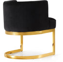 Gianna Black Velvet Dining Chair - NY Furniture Direct (NY)