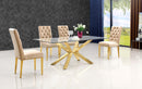 Capri Gold Dining Table - NY Furniture Direct (NY)