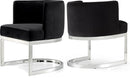 Gianna Black Velvet Dining Chair - NY Furniture Direct (NY)